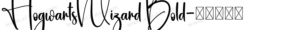 HogwartsWizard Bold字体转换